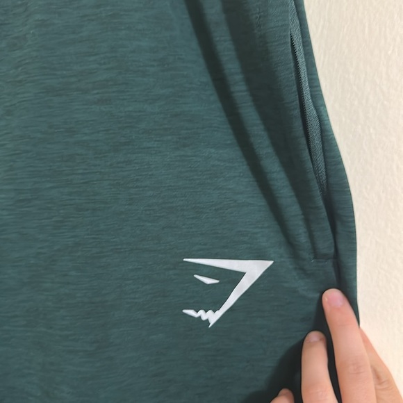 EUC Gymshark Men’s Sport Joggers Emerald Green Large - Picture 2 of 6